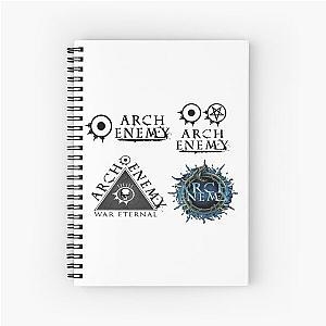 Best sticker Swedish melodic death metal band Spiral Notebook