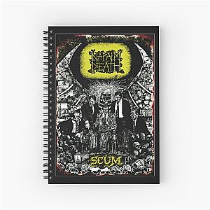 napalm death Spiral Notebook