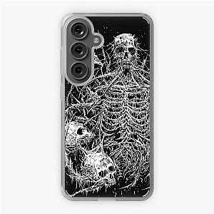 Death Skeleton Master of Skulls black & white Samsung Galaxy Soft Case