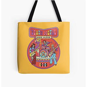 Death Metal Sing-Along All Over Print Tote Bag