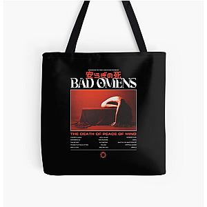 Bad Omens The Death Of Peace Of Mind Tracklist. All Over Print Tote Bag