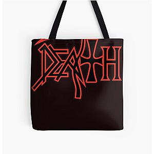 Death Band Death Band Death Band Death Band Death Band Death Band All Over Print Tote Bag