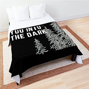 Death cab for cutie tee, I will follow you into the dark Comforter