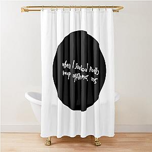 Lack of Color by Death Cab for Cutie Shower Curtain