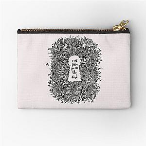 I will follow you into the dark - Death Cab for Cutie lyrics - Where Soul Meets Body - Hand drawn gi Zipper Pouch