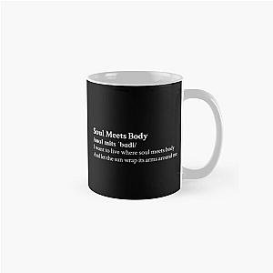 Death Cab for Cutie Aesthetic Quote Lyrics Black Classic Mug