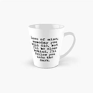 i'll follow you into the dark death cab for cutie Tall Mug