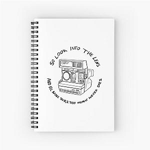 Death Cab Lens Spiral Notebook