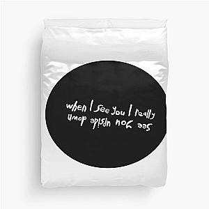 Lack of Color by Death Cab for Cutie Duvet Cover