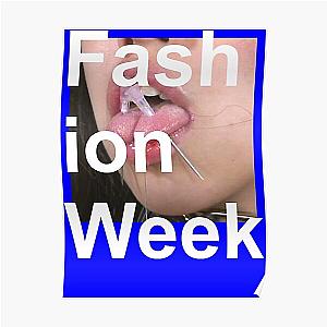 Fashion Week - Death Grips Poster RB2407