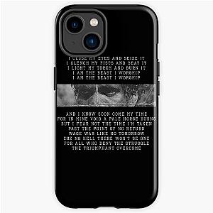 Death Grips Beware Lyrics iPhone Tough Case RB2407