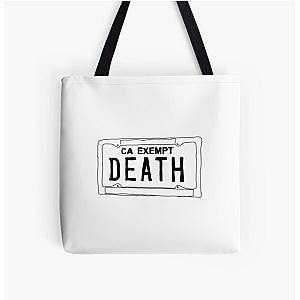 Government Plates by Death Grips All Over Print Tote Bag RB2407