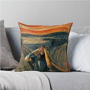 The Scream (Death Grips) Throw Pillow RB2407