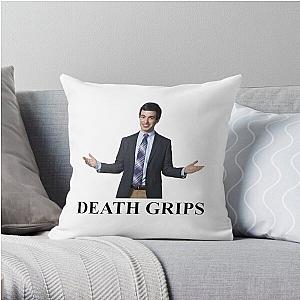 Nathan For You Death Grips Throw Pillow RB2407