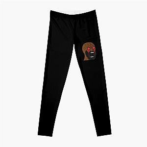 Death Grips Stefan Burnett MC Ride Meme Wojak Leggings RB2407