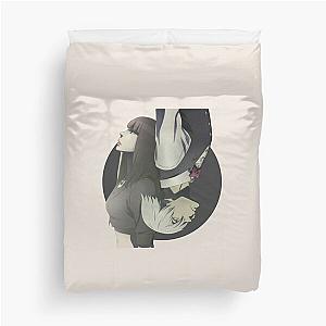 Death parade anime merch Duvet Cover