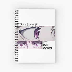 Death Parade ''HUMANITY'' V2 Spiral Notebook