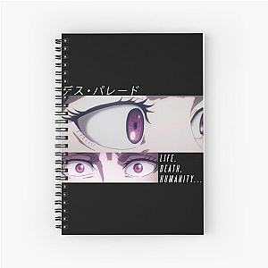 Death Parade ''HUMANITY'' V1 Spiral Notebook