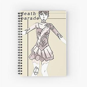 Death Parade INJURED Vengeance Spiral Notebook