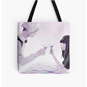 Death Parade - Decim and Chiyuki All Over Print Tote Bag