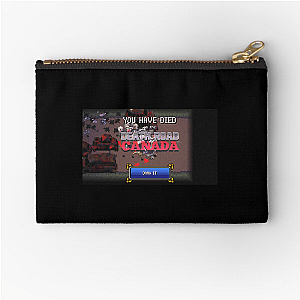 Death Road to Canada Get To Canada Or Bust Death Road To Canada Zipper Pouches