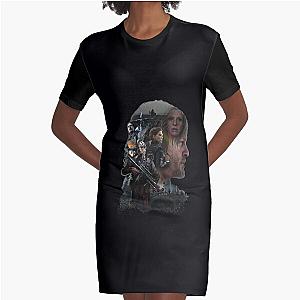 Death Stranding - Group Keyart Graphic T-Shirt Dress