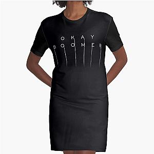 Death Stranding OKAY BOOMER Graphic T-Shirt Dress