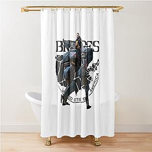 DEATH STRANDING - DeliverRex  Shower Curtain