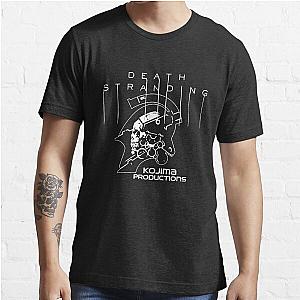 Death Stranding - Logo Text and Kojima Essential T-Shirt