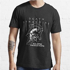 Death Stranding - Logo Text and Kojima T-Shirt Essential T-Shirt
