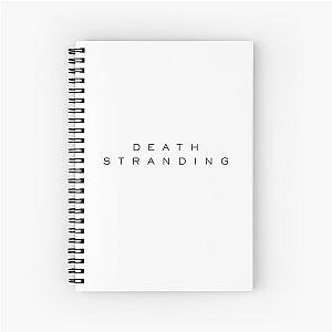 Death Stranding Logo Spiral Notebook