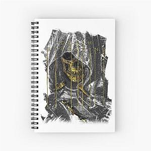 Death Stranding Skull  Spiral Notebook