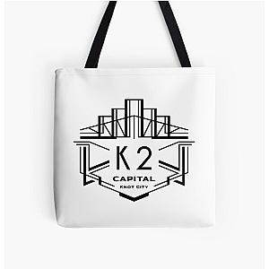 Death Stranding K2 Emblem All Over Print Tote Bag