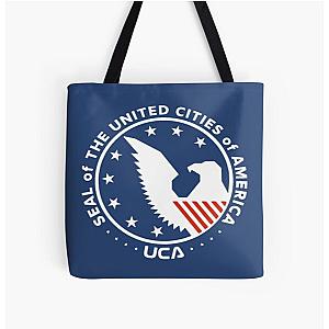Death Stranding - UCA Logo All Over Print Tote Bag