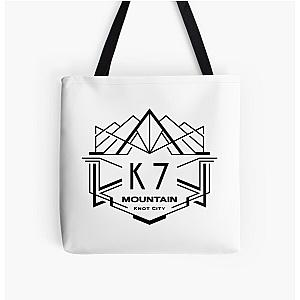 Death Stranding K7 Emblem All Over Print Tote Bag