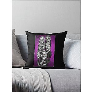 Deep Purple Throw Pillow