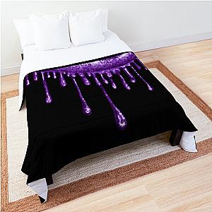 Drip Deep Purple Lips T-ShirtDrip Deep Purple Lips Comforter