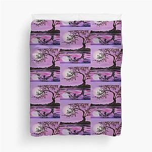 deep purple in rock Duvet Cover