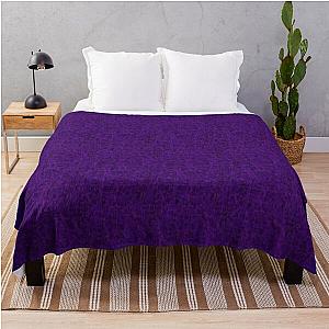 Deep purple  Throw Blanket