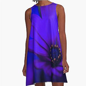 Deep Purple A-Line Dress