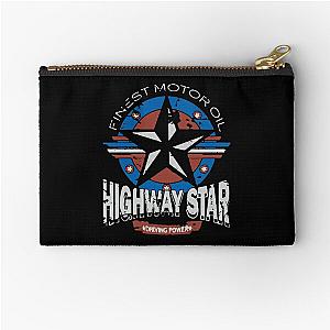 deep purple  highway star Zipper Pouch