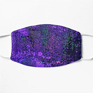 Deep Purple Passions Abstract Flat Mask