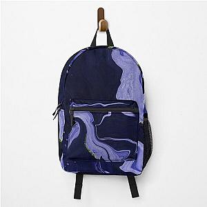 Deep Purple With Gold Backpack