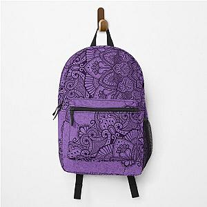 Mandala Deep Purple Backpack