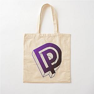 Deep Purple DP Symbol Cotton Tote Bag