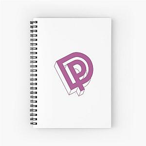 Deep Purple Spiral Notebook