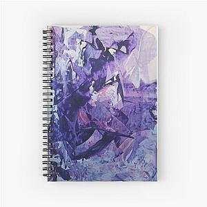 Deep Purple Spiral Notebook