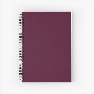 Deep Purple Spiral Notebook