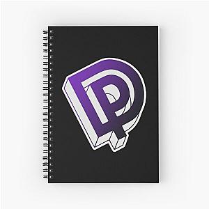 Deep Purple DP Symbol Spiral Notebook