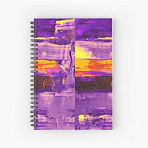 deep purple on fire Spiral Notebook